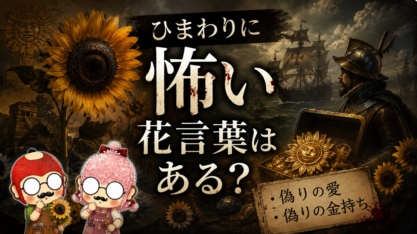 ひまわりの花言葉は怖いのか？
