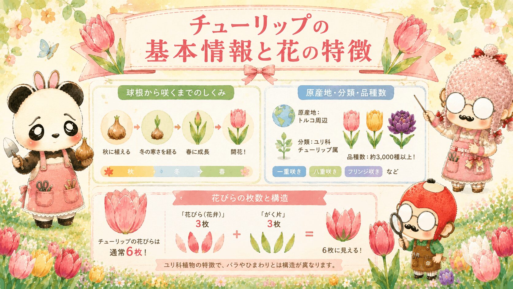 チューリップの基本情報