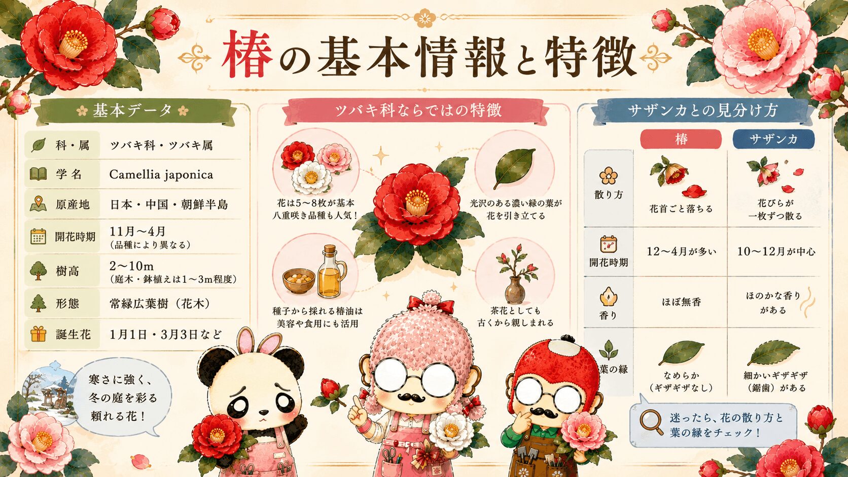 椿の基本情報