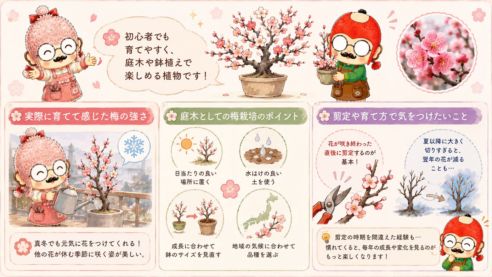 梅の育て方ガイド