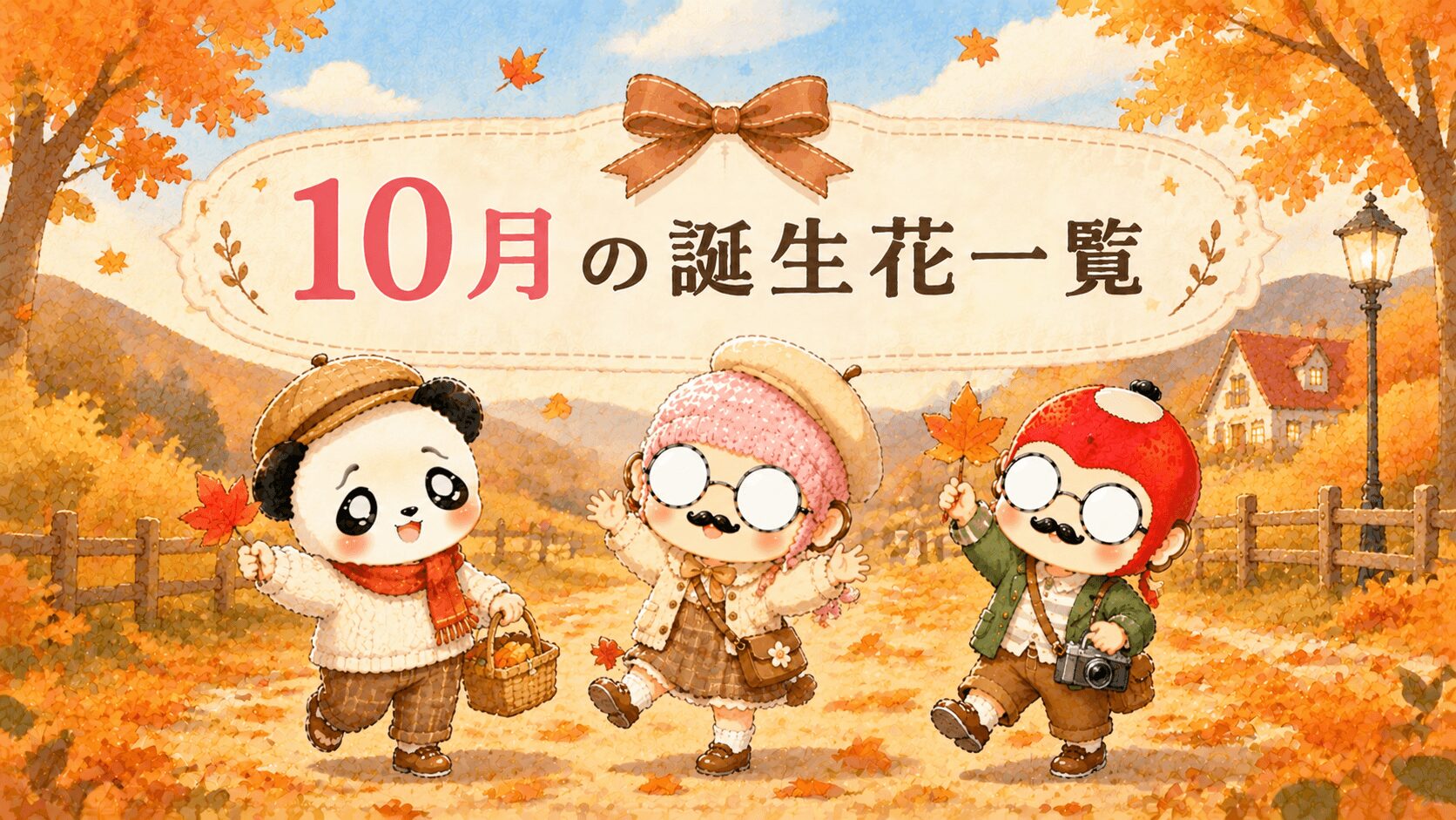 １０月の誕生花一覧