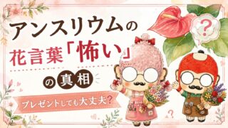 アンスリウムの花言葉「怖い」の真相｜プレゼントしても大丈夫？