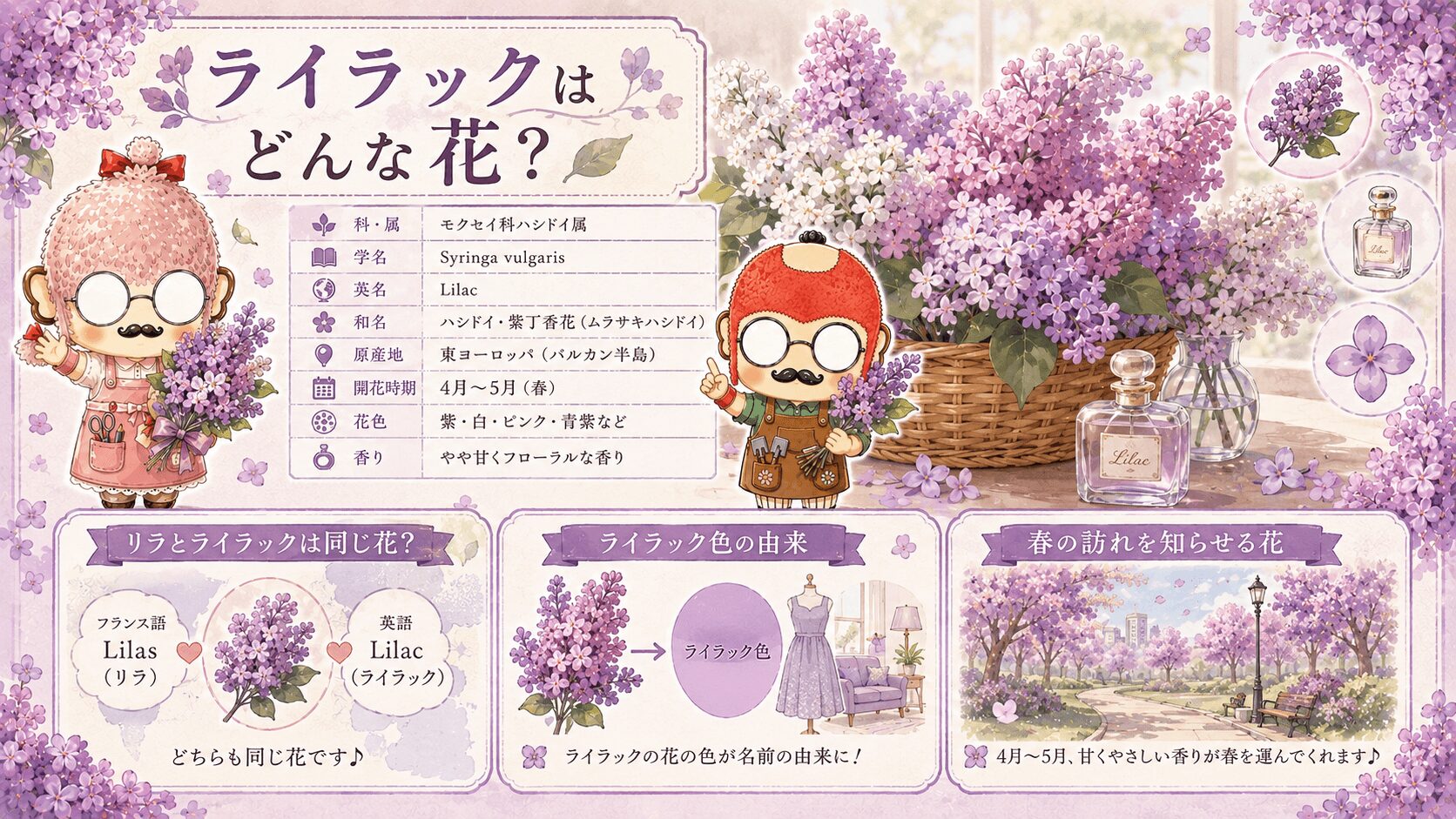 ライラックとはどんな花