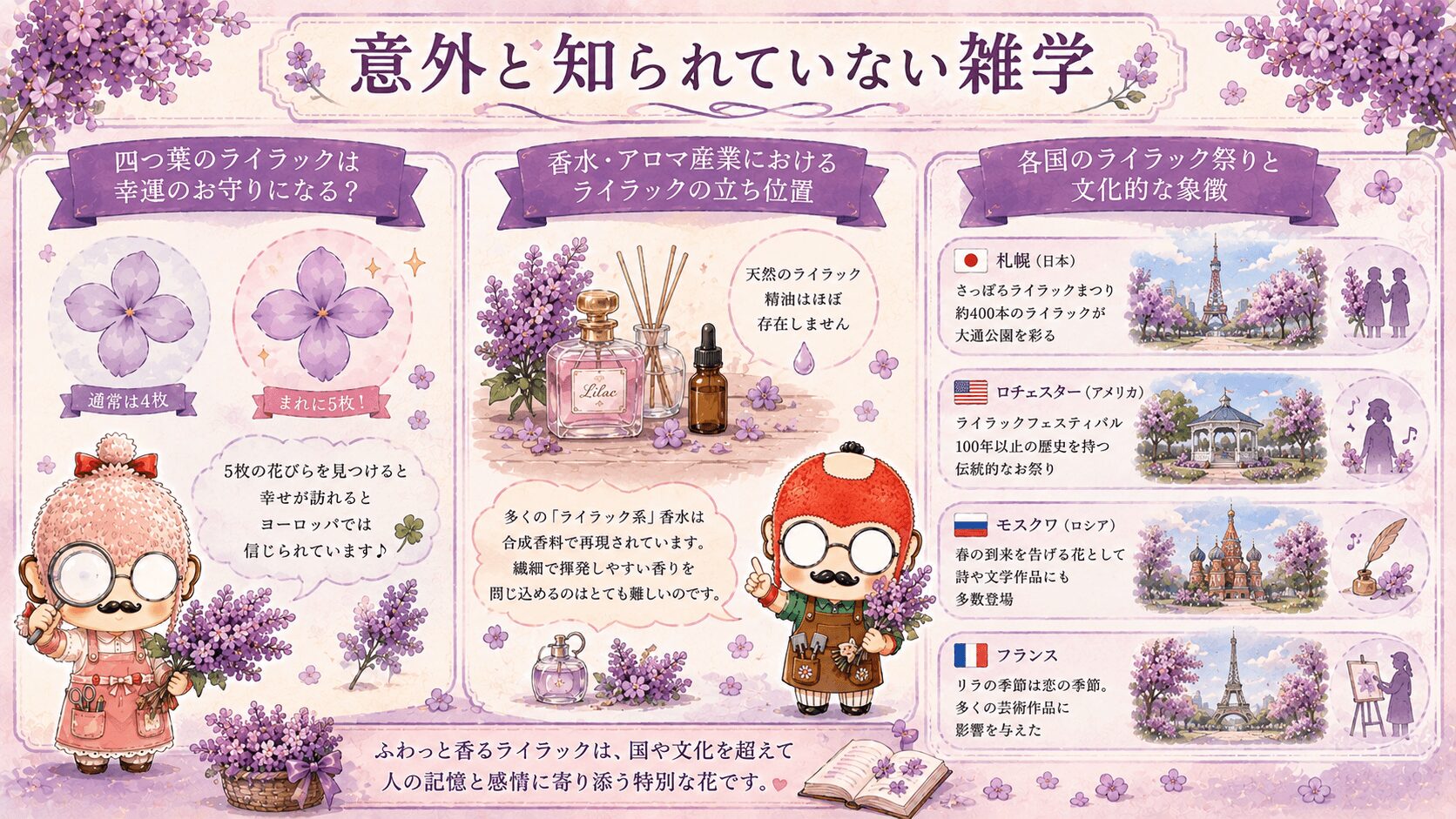 ライラックの雑学