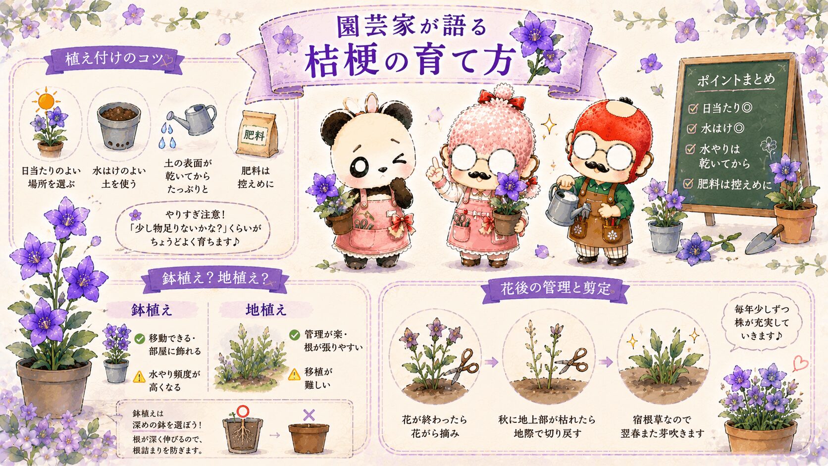 桔梗の育て方