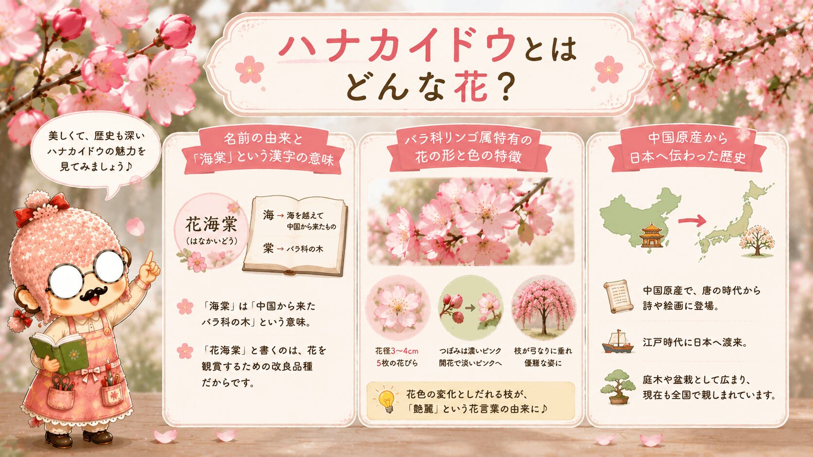 ハナカイドウとはどんな花