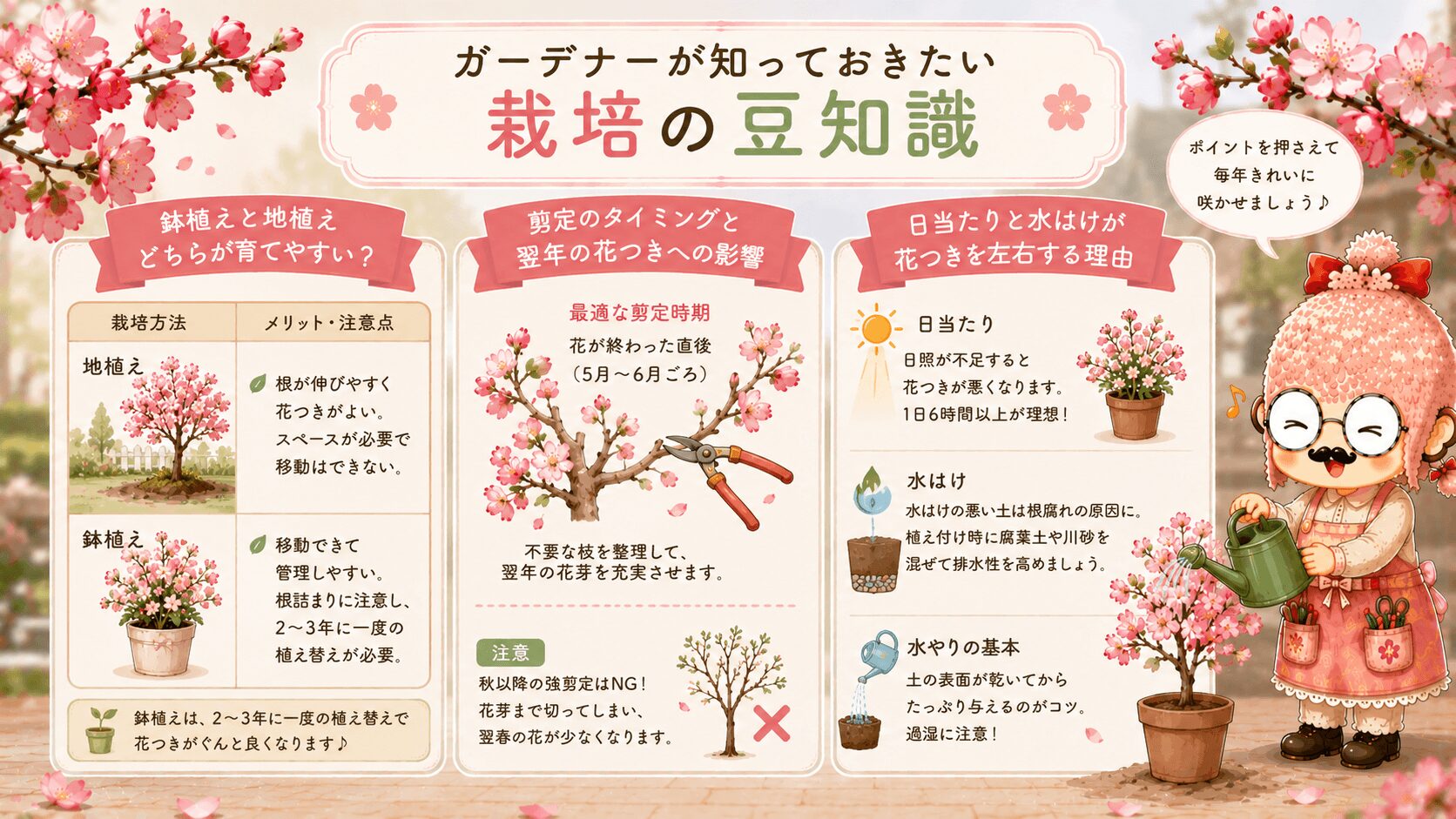 ハナカイドウのガーデニング活用