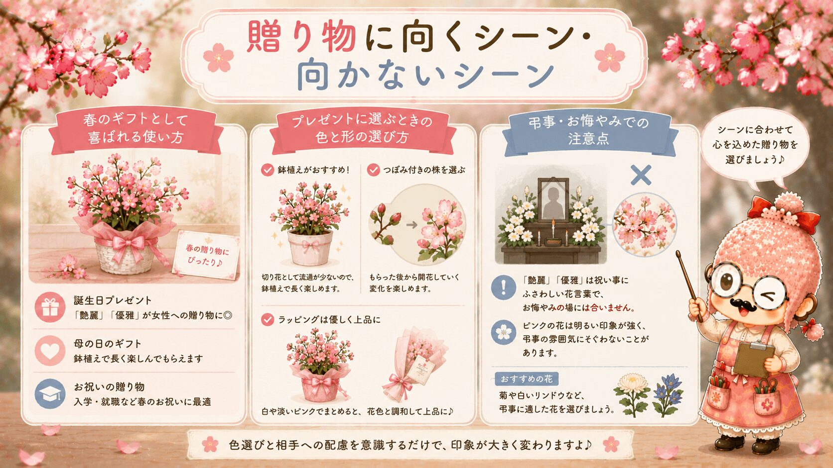 ハナカイドウの贈り方