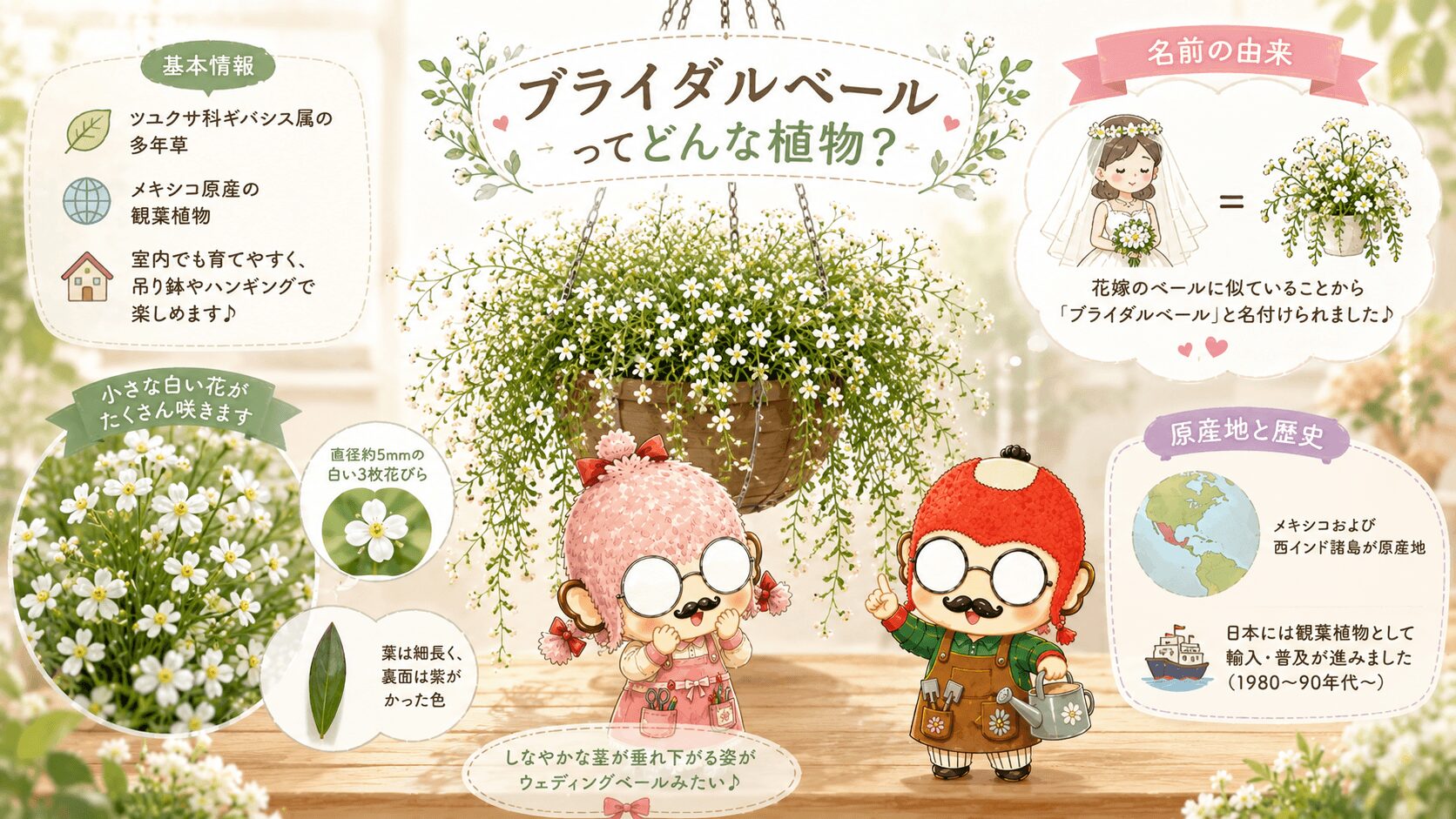 ブライダルベールとはどんな植物