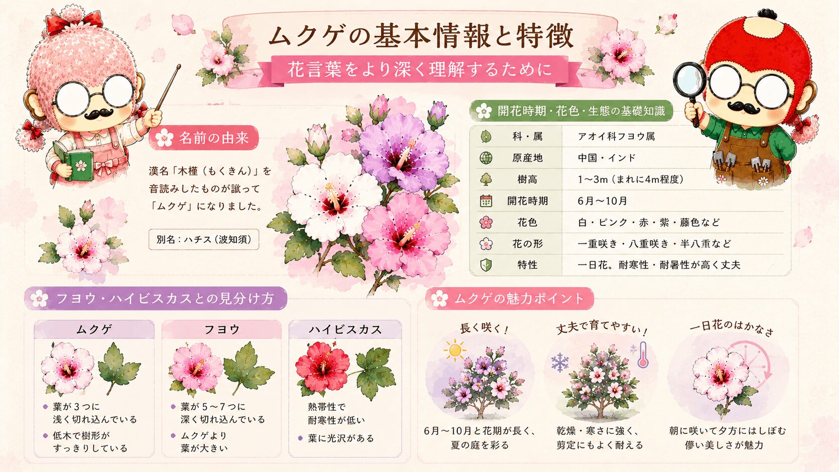 ムクゲの基本情報