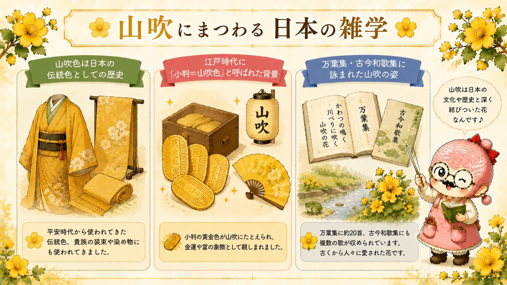 山吹の魅力と日本の歴史