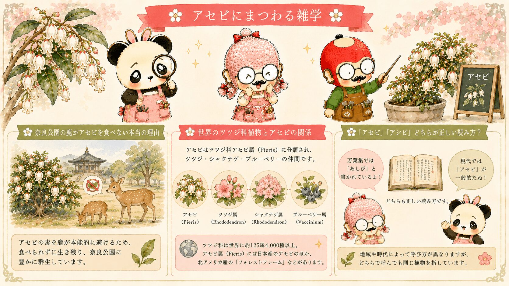 アセビにまつわる雑学
