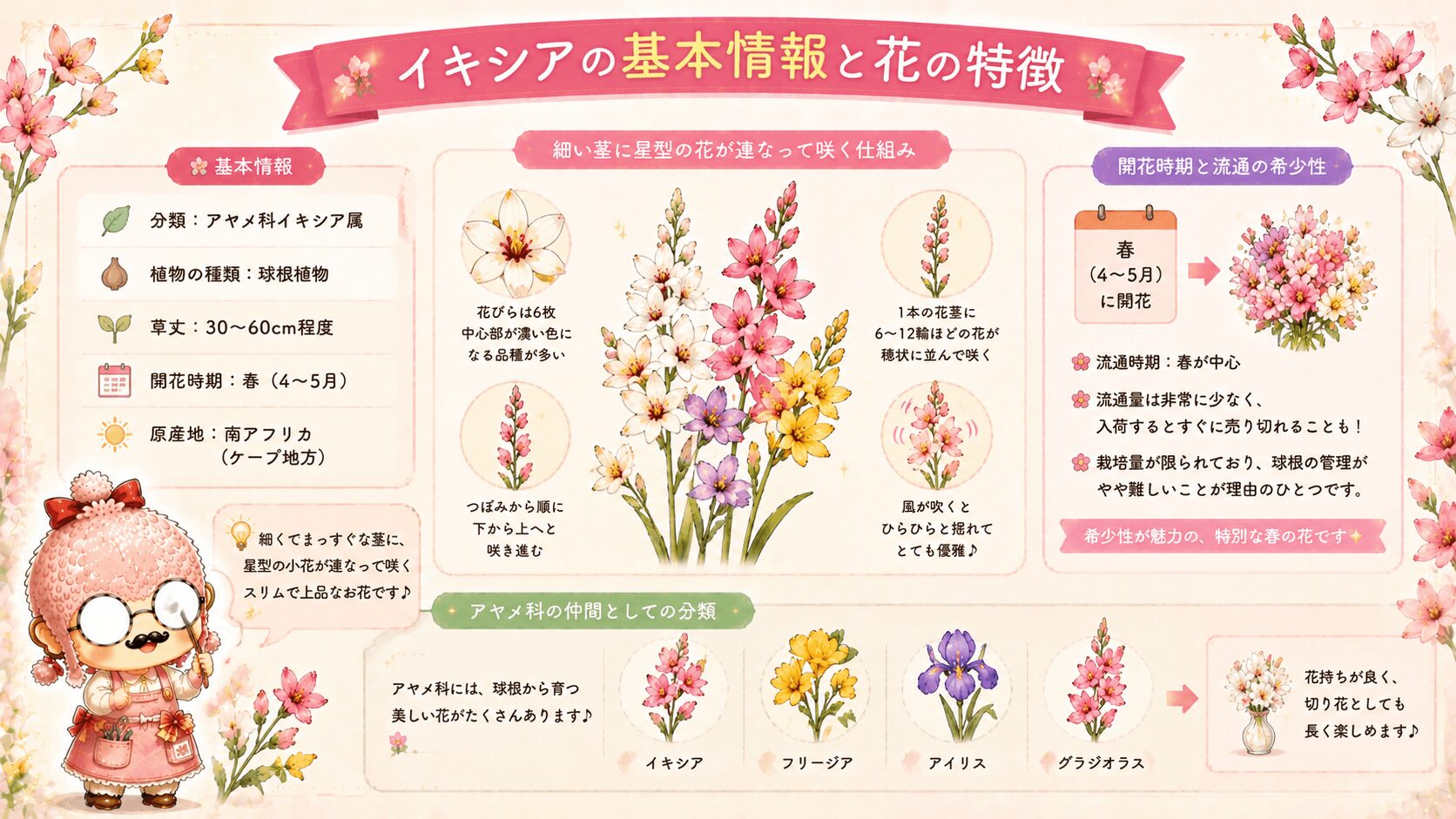 イキシアの基本情報