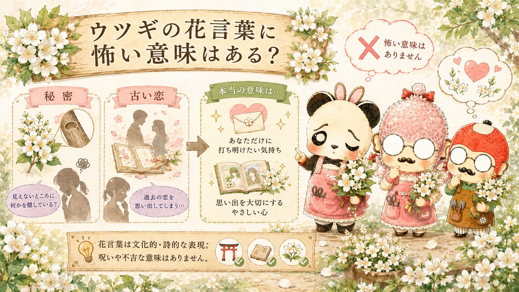 ウツギの花言葉は怖いのか