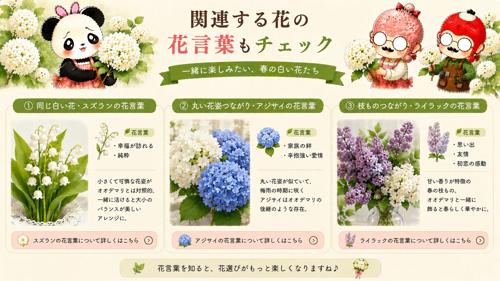 オオデマリの花言葉に関する花