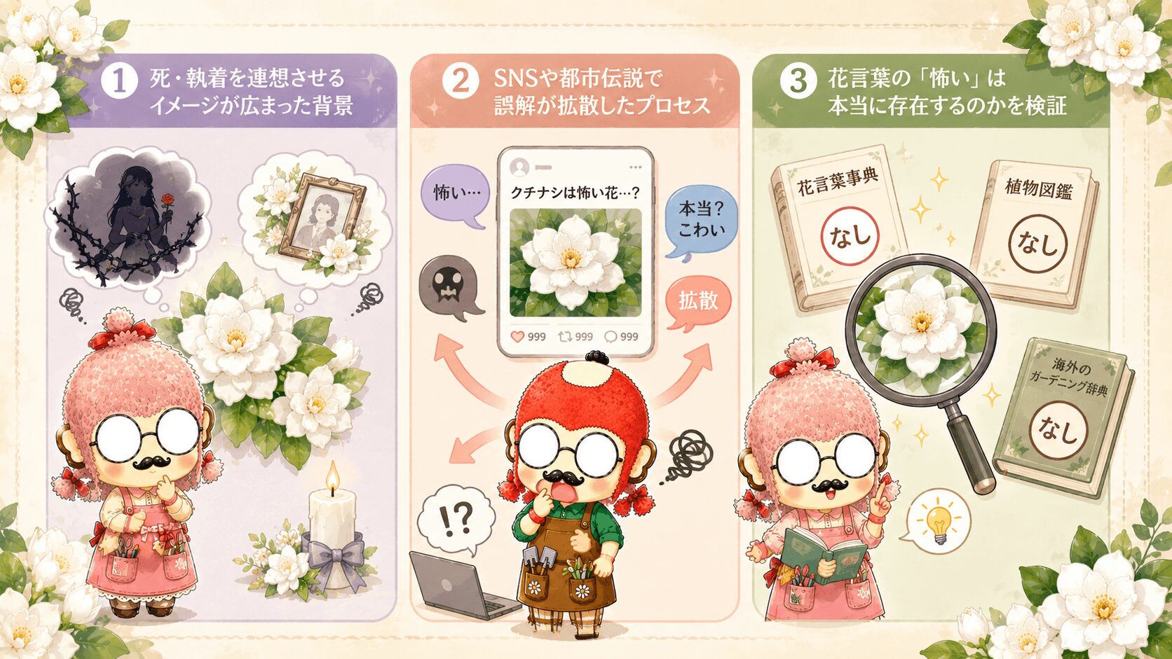 クチナシの花言葉はなぜ怖いと検索されるのか