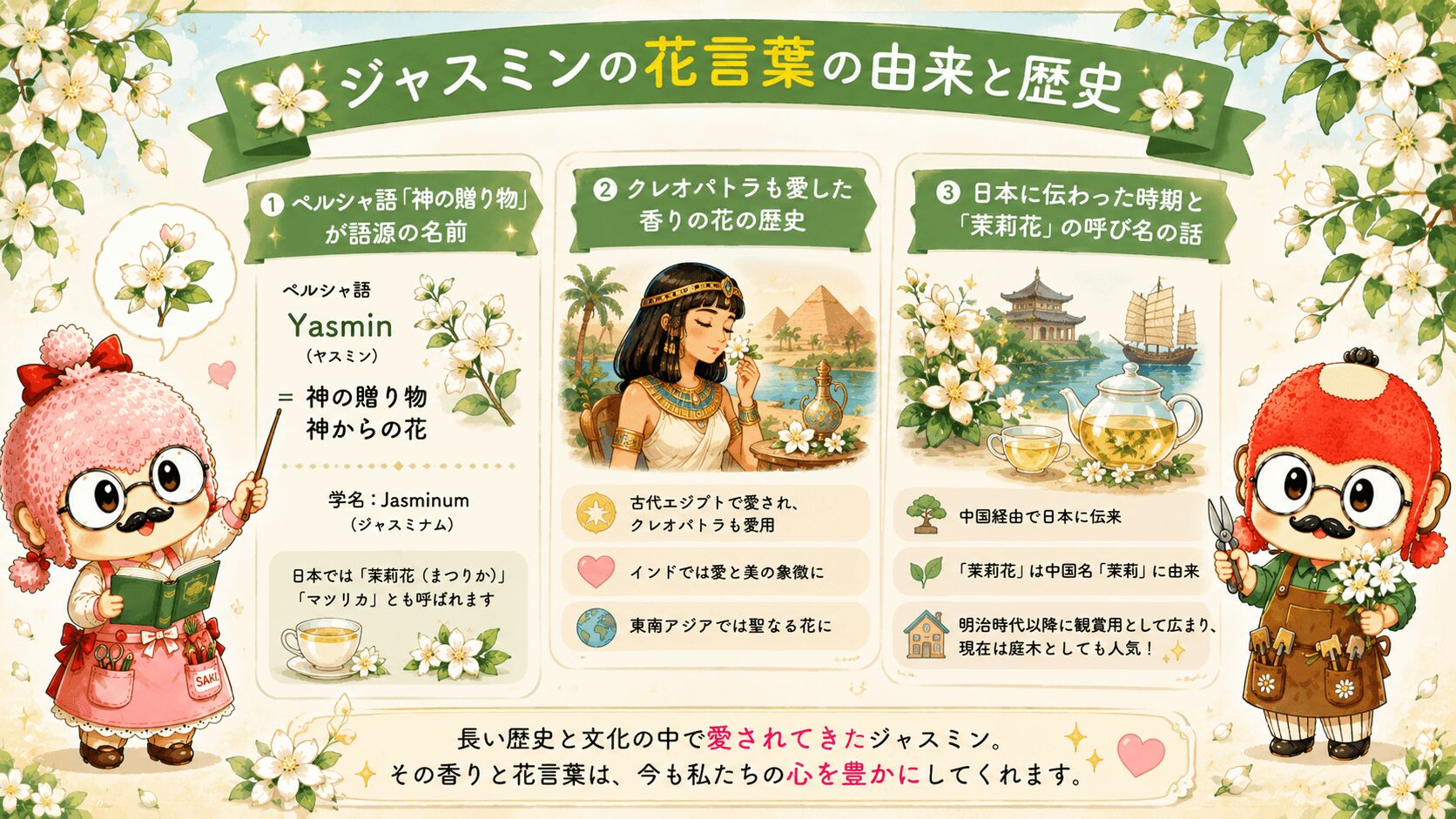 ジャスミンの花言葉の魅力