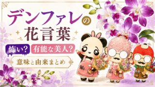 デンファレの花言葉【怖い？有能な美人？】意味と由来まとめ