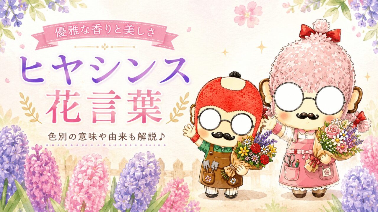 ヒヤシンスの花言葉が怖い?色別の意味と正しい贈り方を解説