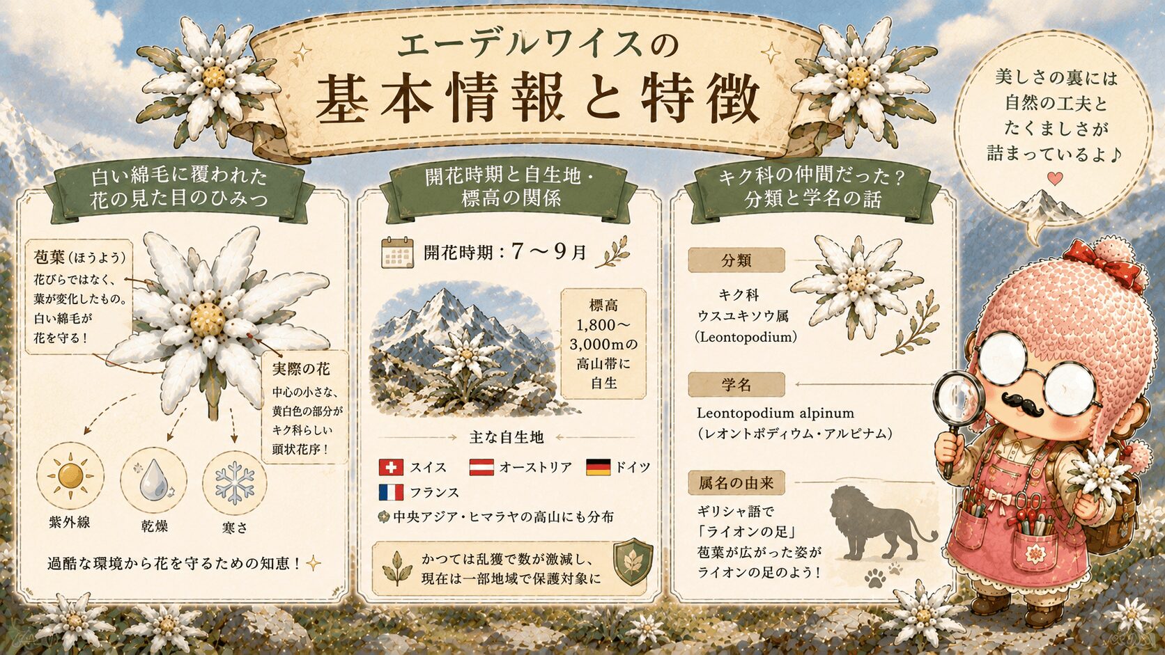 エーデルワイスの基本情報