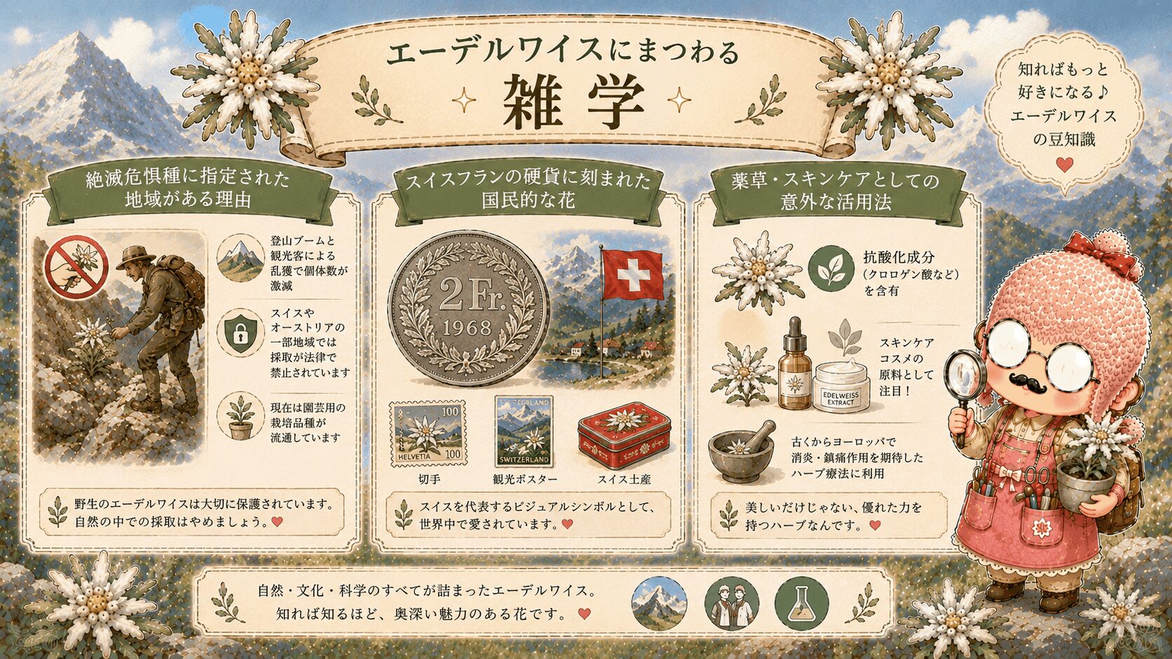 エーデルワイスの雑学