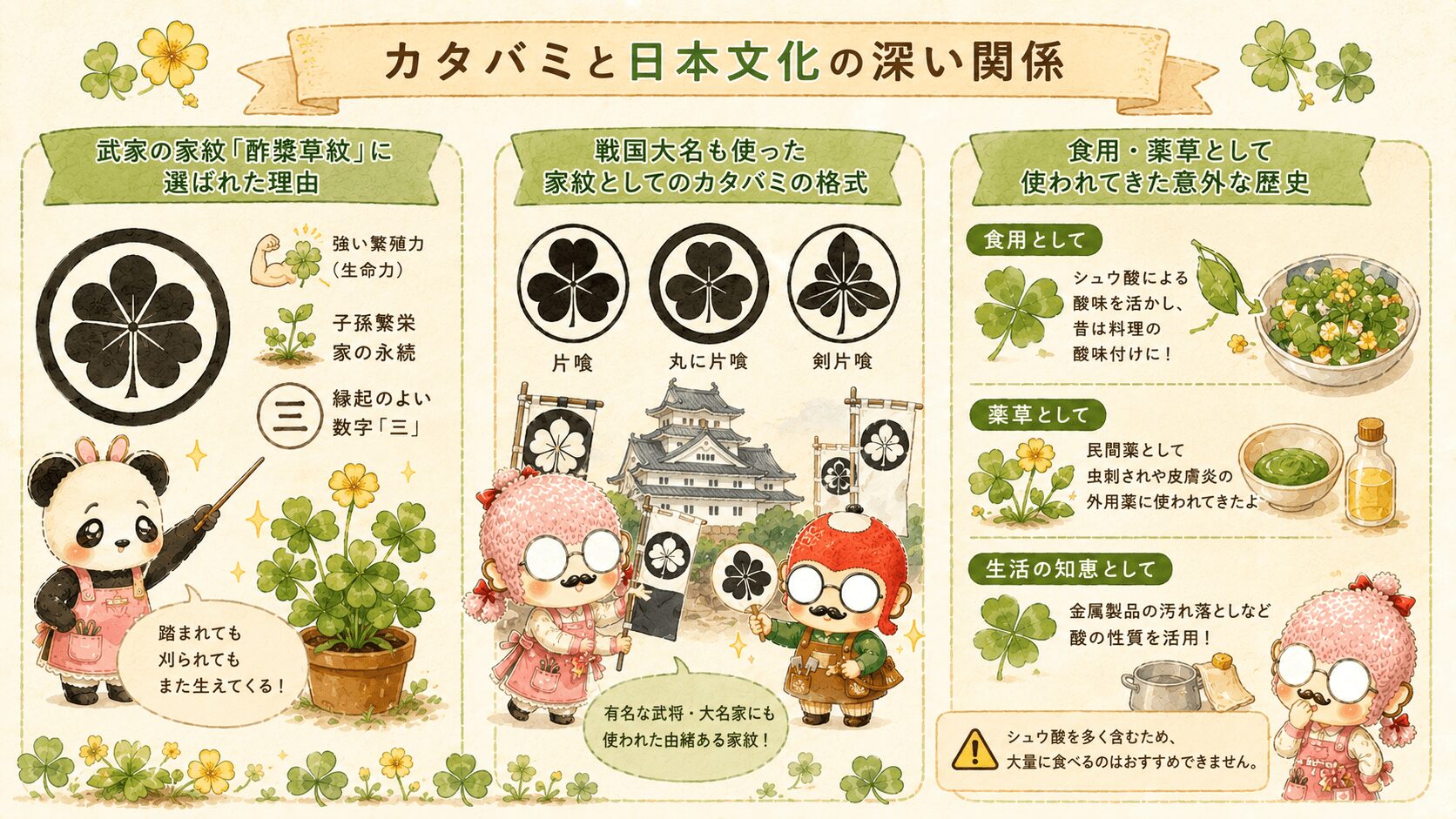 カタバミと日本文化