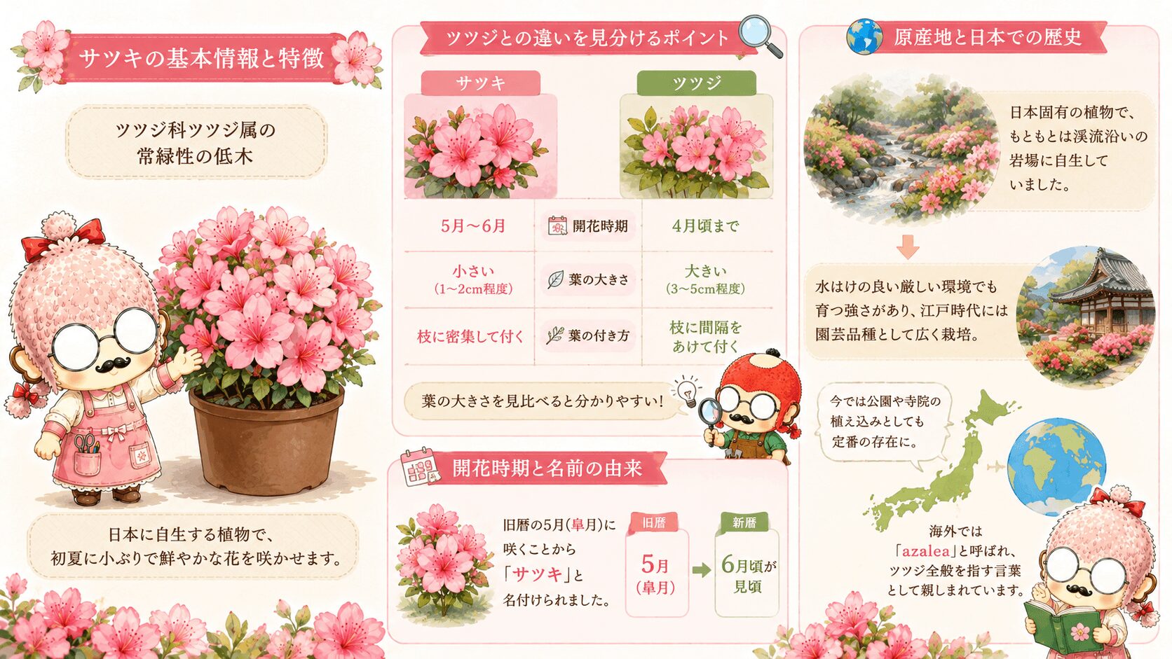 サツキの基本情報