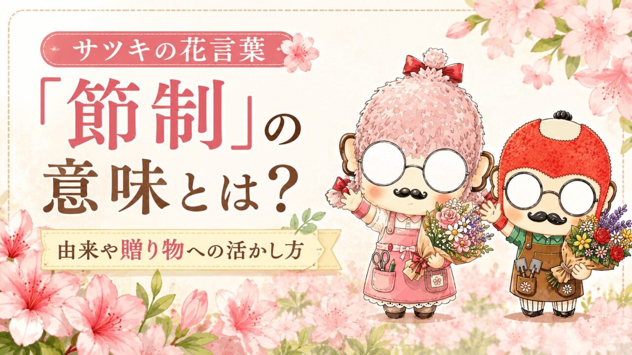 サツキの花言葉「節制」の意味とは?由来や贈り物への活かし方