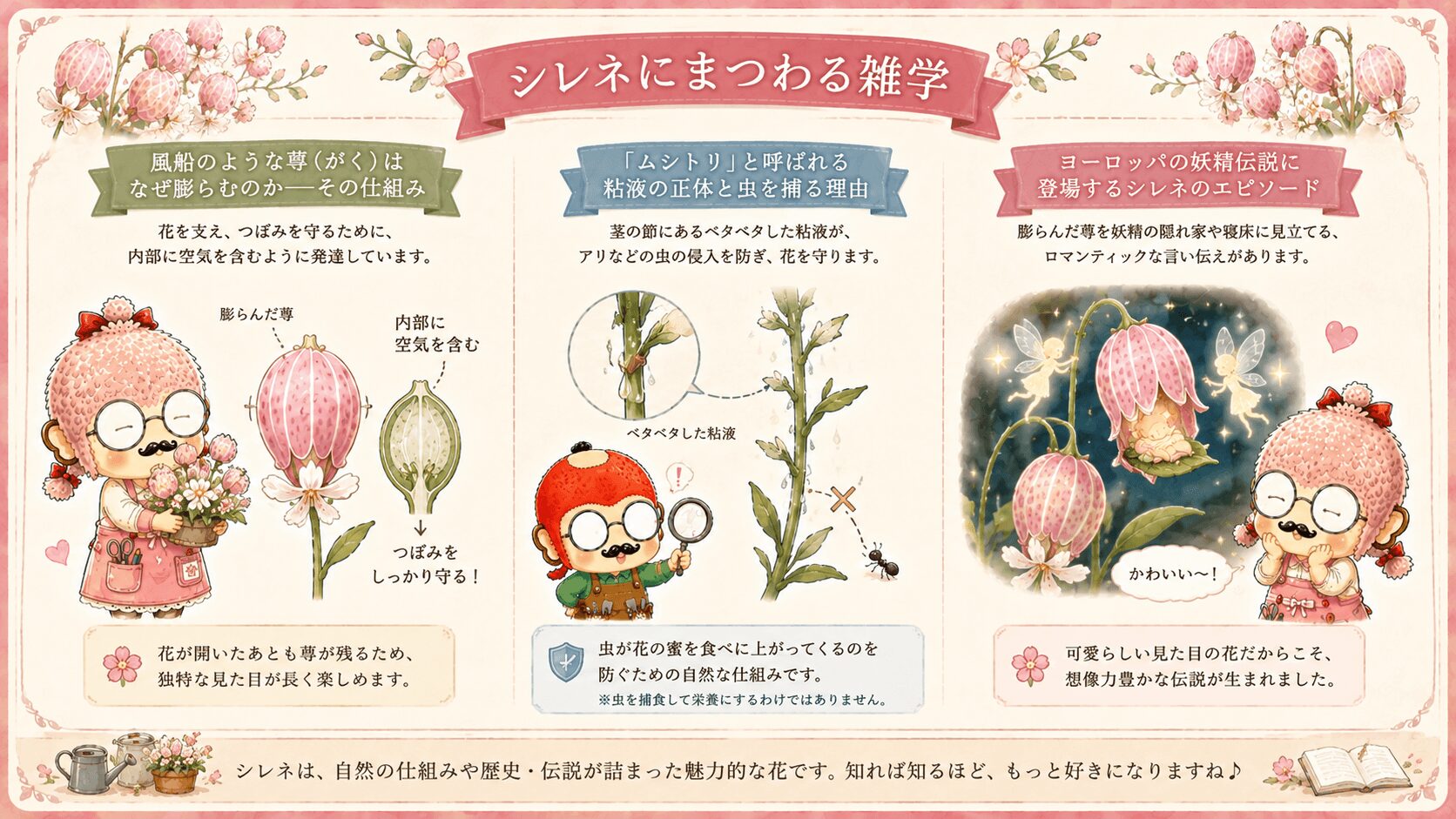シレネにまつわる雑学