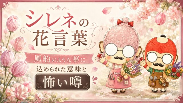 シレネの花言葉│風船のような萎に込められた意味と怖い噂