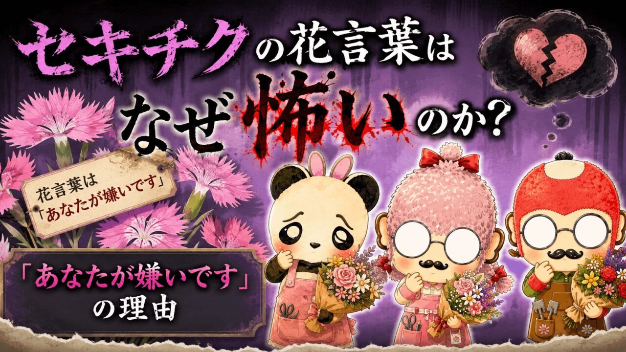 セキチクの花言葉はなぜ怖いのか？平安時代から続く花の秘密