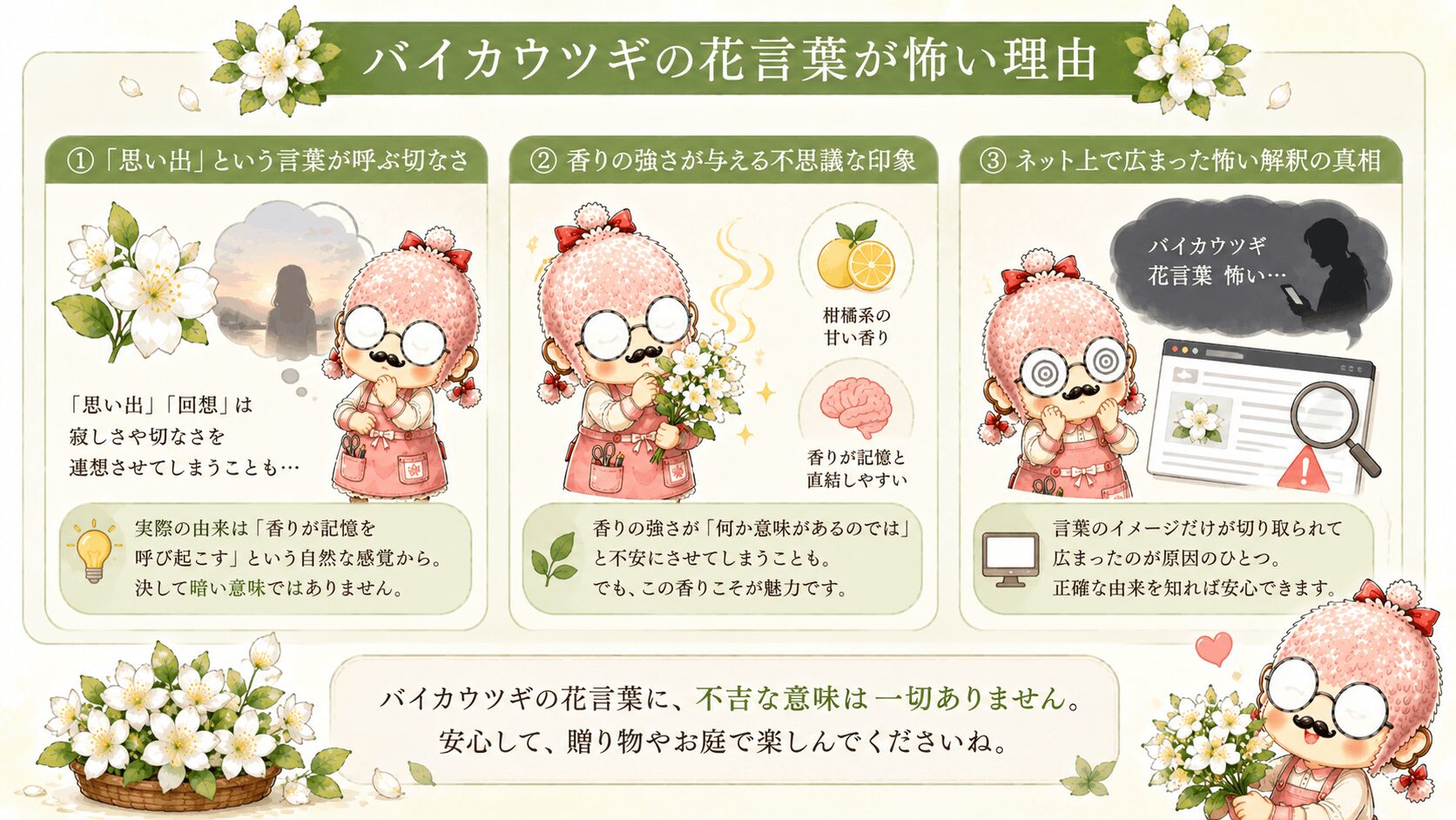 バイカウツギの花言葉が怖い理由