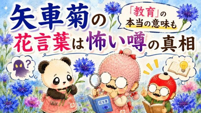 ドクダミの花言葉「怖い」説の真相│毒という名前に隠された意味