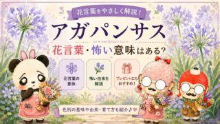 アガパンサスの花言葉は怖いか調べた！色別の意味や注意点