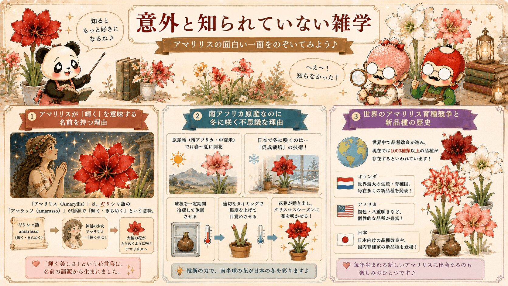 アマリリスの雑学