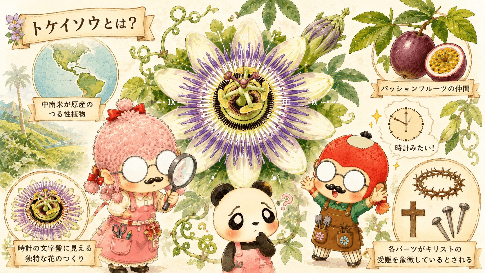 トケイソウとはどんな植物か