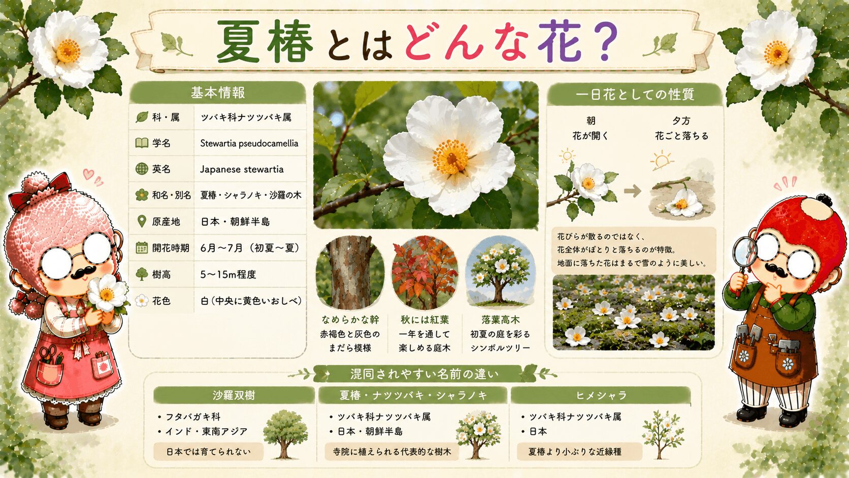 夏椿とはどんな花