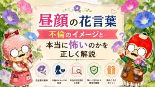 昼顔の花言葉｜不倫のイメージと本当に怖いのかを正しく解説