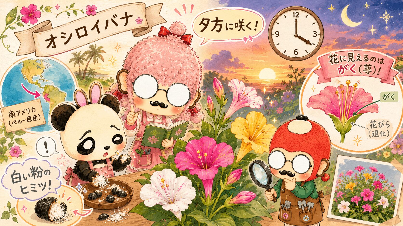 オシロイバナの基本情報