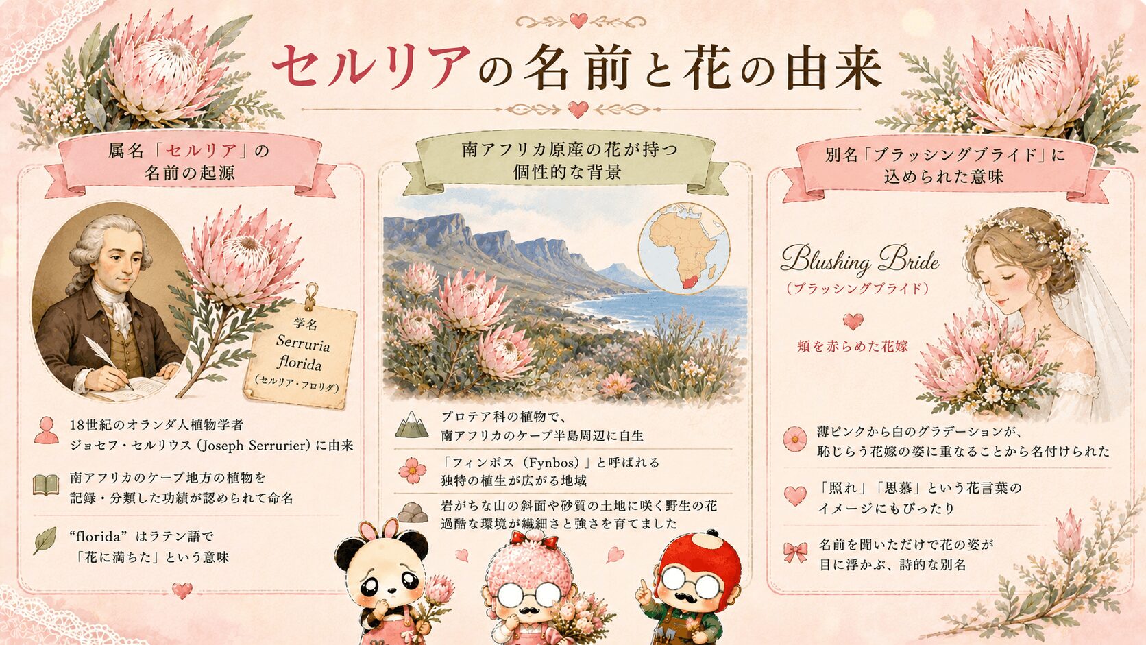 セルリアの名前と花の由来