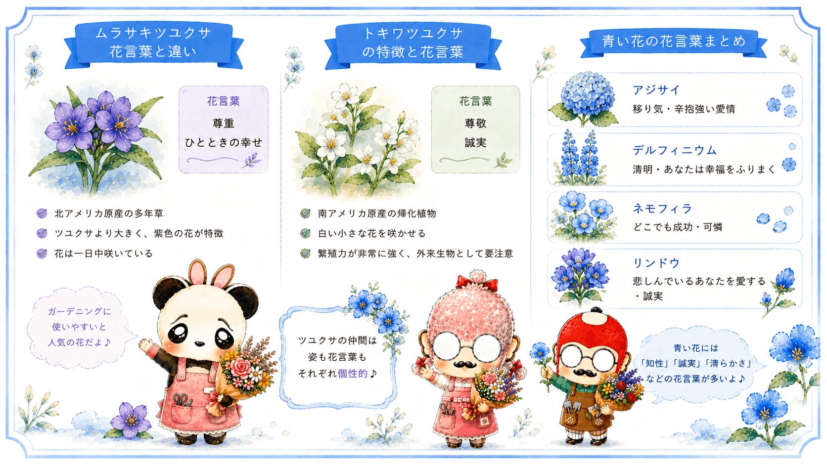 ツユクサに似た花