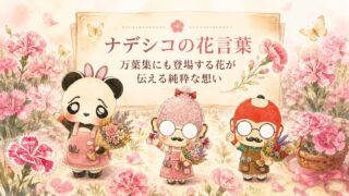 ナデシコの花言葉｜万葉集にも登場する花が伝える純粋な想い