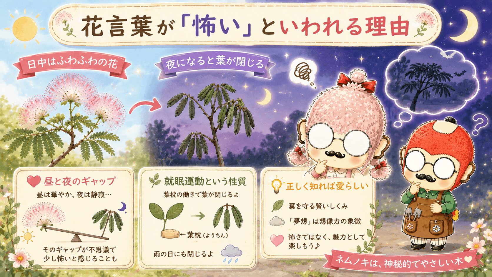 ネムノキの花言葉が怖い理由