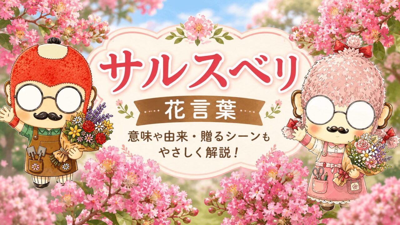 「サルスベリの花言葉が怖い」は誤解だ!由来と正しい意味を解説