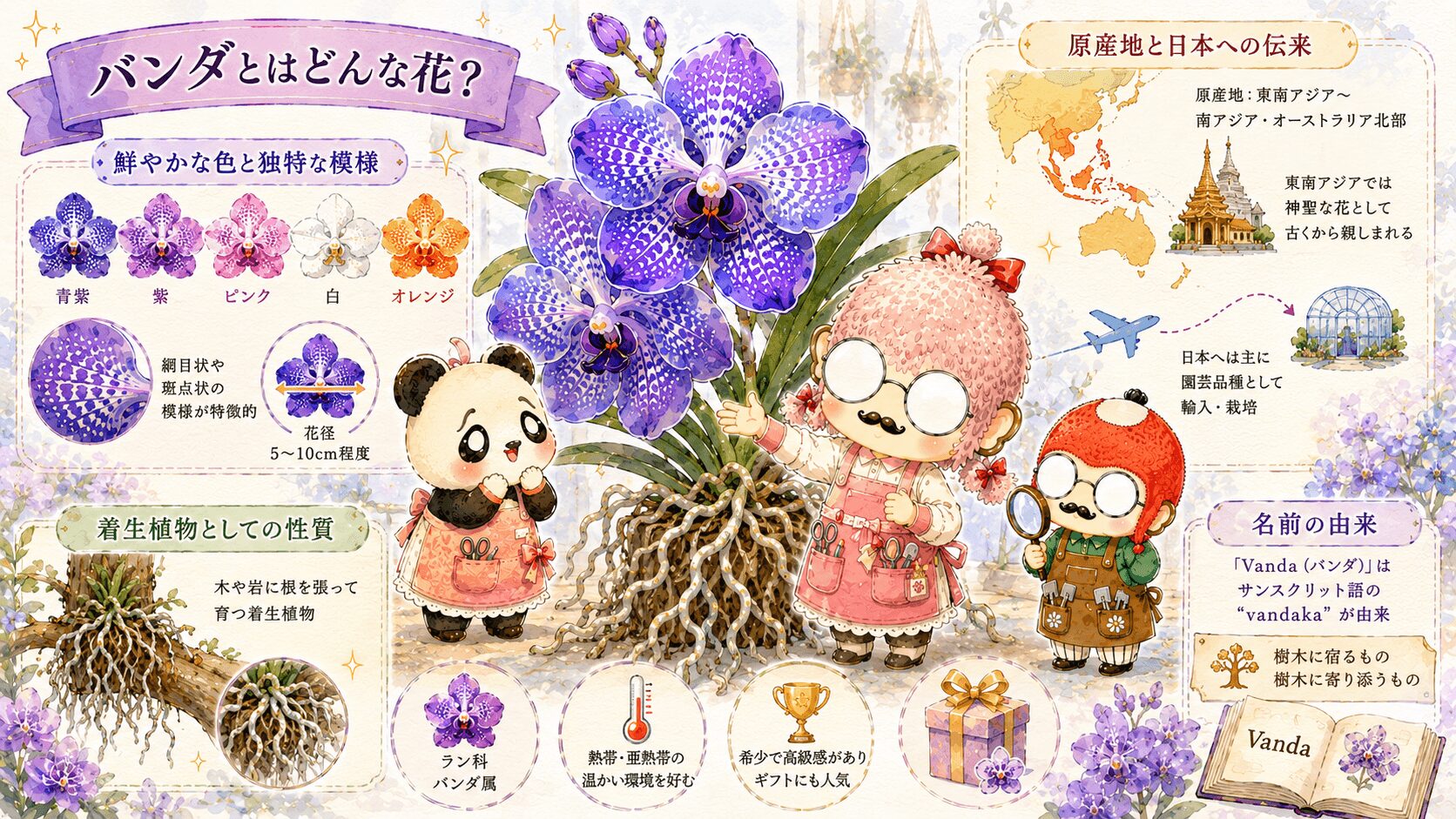 バンダとはどんな花か