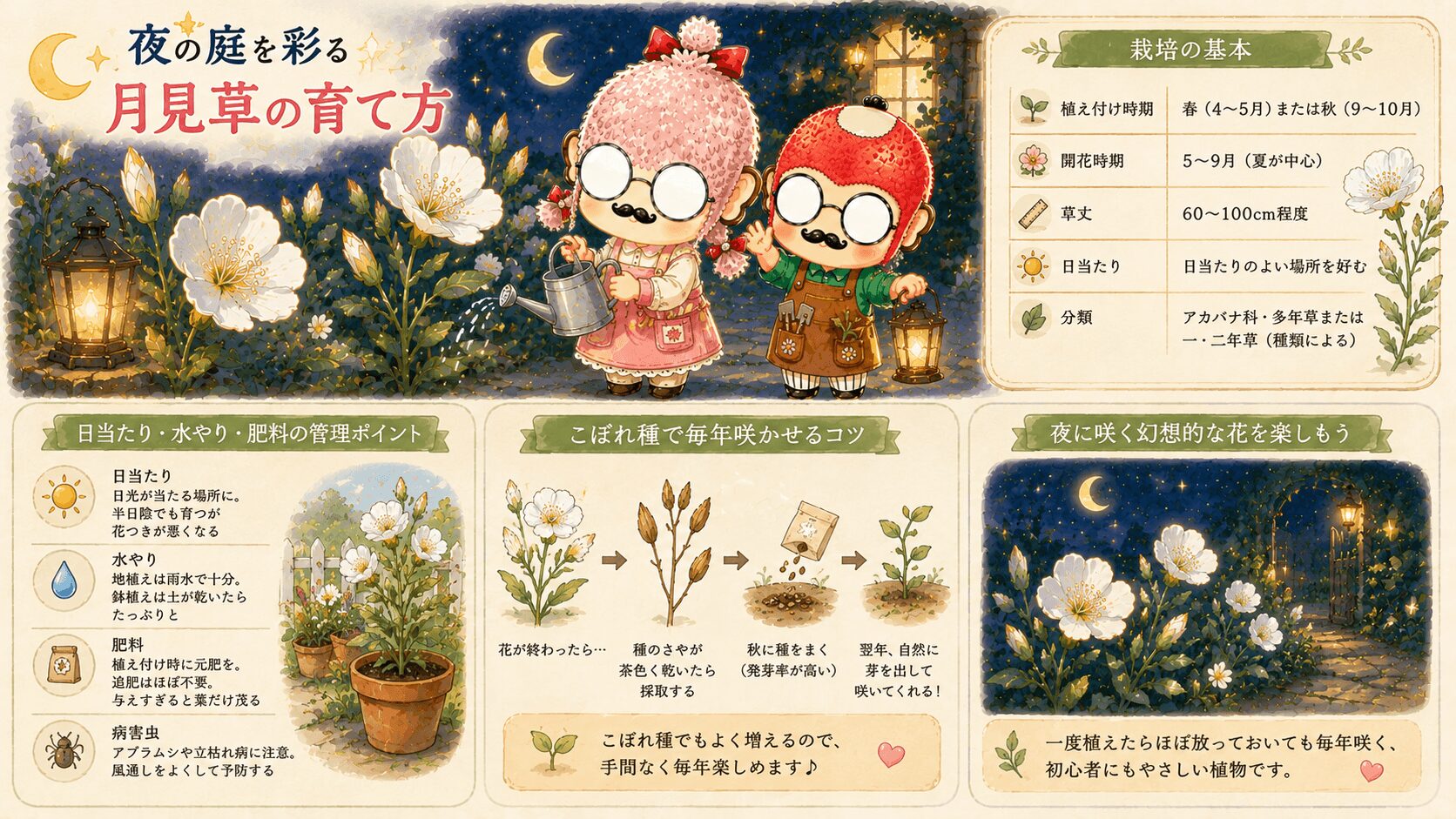 月見草の育て方