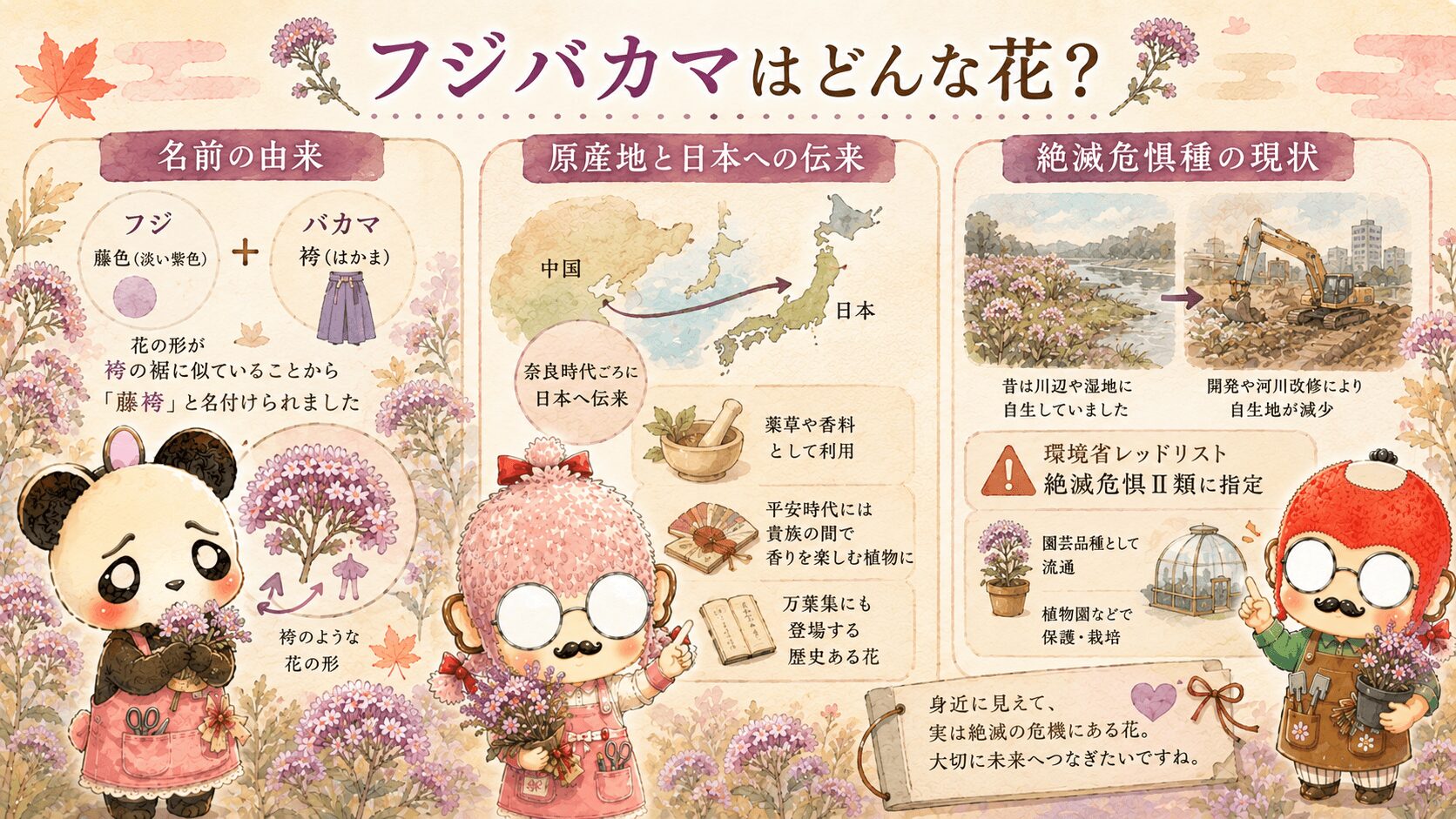 フジバカマとはどんな花？