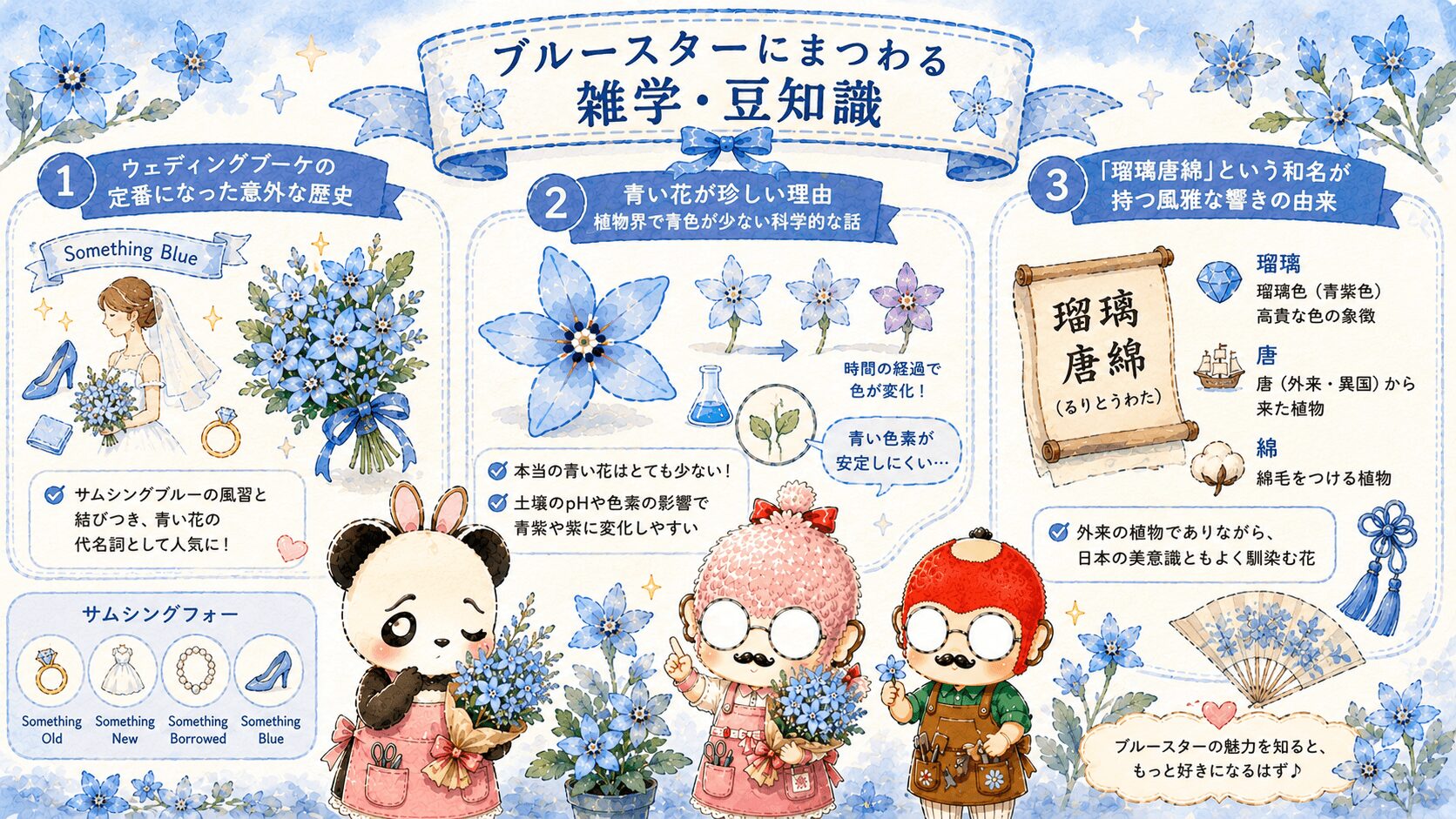 ブルースターの雑学