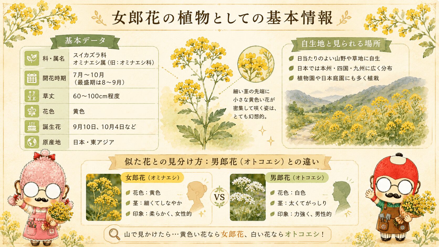 女郎花の基本情報