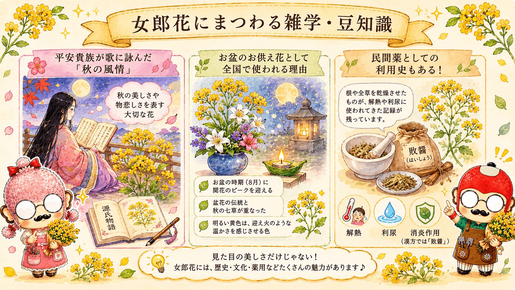 女郎花の雑学